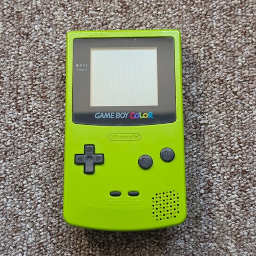 Nintendo game boy color lime - boy,