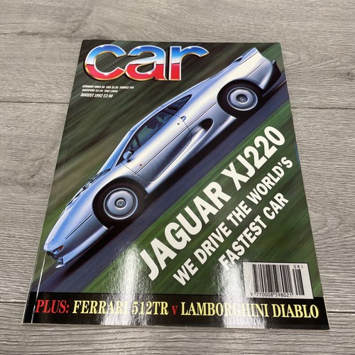 Car magazine august 1992 - magazine,