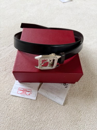 Cartier santos black leather - cartier,