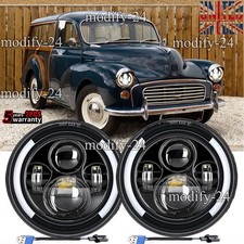 Pair 7" Inch Round LED