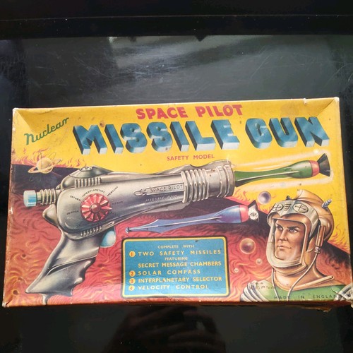Vintage boxed space - boxed, pilot