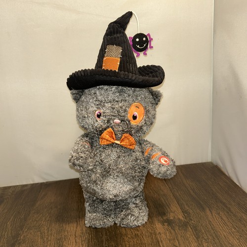 Hallmark gray halloween - gray, cat