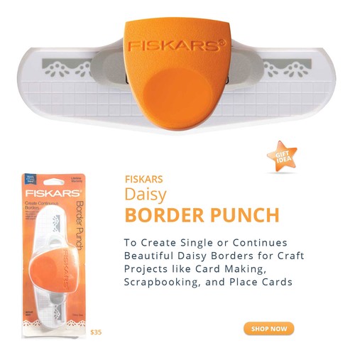 Fiskars border punch daisy - fiskars,