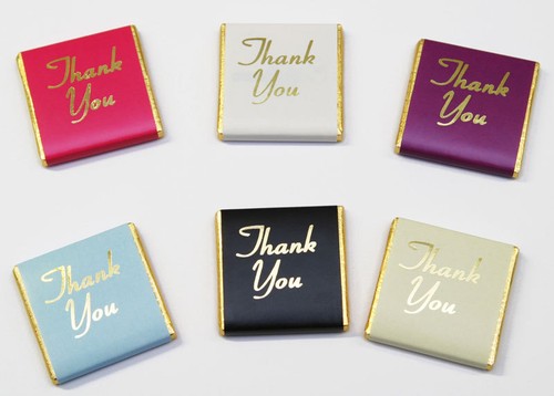 Foil printed 100pcs thank - foil, "thank