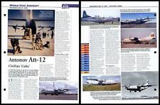 Antonov An-12 "Cub" - Civil Aircraft #410 World Aircraft Information Page