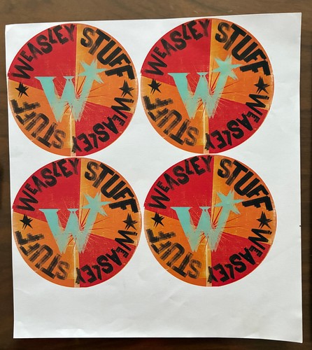 Weasley wizarding shop - shop, badge