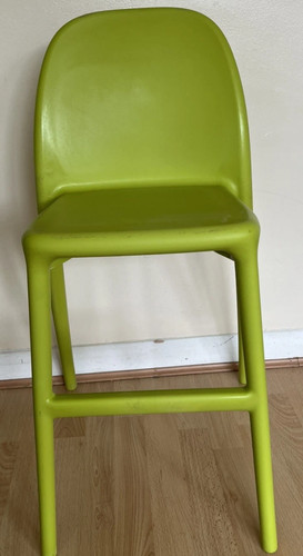 Lime green plastic chair - lime,
