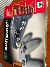 nintendo 64 console boxed plus 4 games and 2 controllers