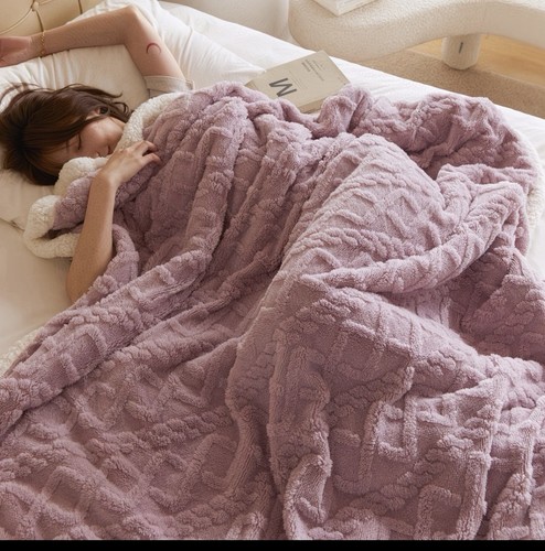 Thick blanket double sided - thick,