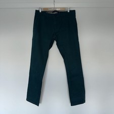 Men’s Green Zara Chino Trousers Size 32