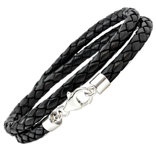 Mens 5mm braided double - mens,