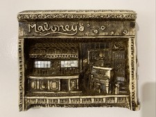 Plaster Plaque Relief Handmade