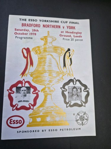 The esso yorkshire cup final - esso,