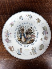 Vintage Wedgwood Bday Plate