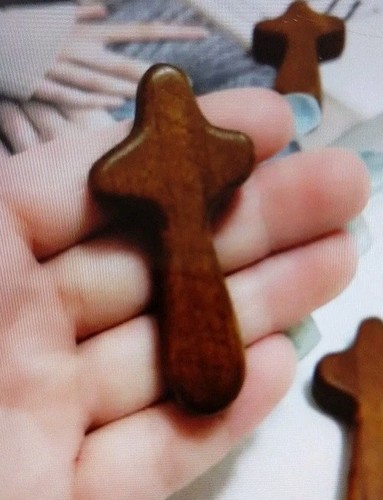 Small handheld pocket wooden - small,