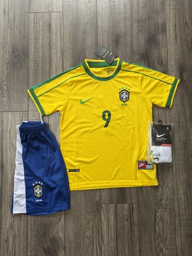 Brazil kids retro kit with - retro,