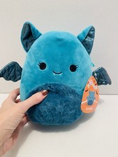 Squishmallow Lucasta The Teal Halloween Bat Limited Edition 2022