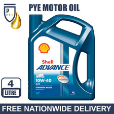 Shell Advance AX7 4T 10W40 4L