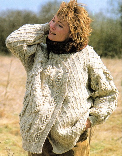 Knitting pattern copy - pattern, ladies