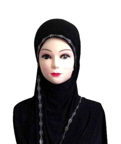 Beaded kuwaiti lycra shawl - beaded,