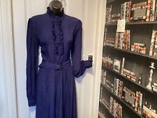 Ladies Dress Size 12. Beautiful Spot Print Tea Dress By Vivien Smith Vintage