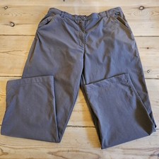 Rohan Striders Cargo Trousers Women's Size UK 12 Brown Outdoors Hiking Walking