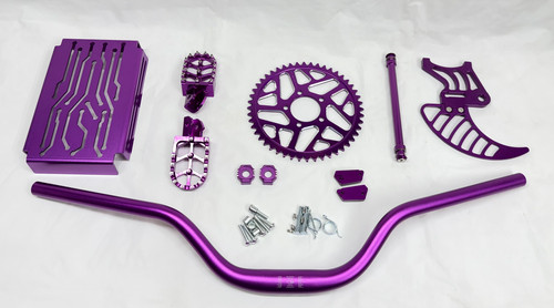 Surron purple anodized - purple, upgrade