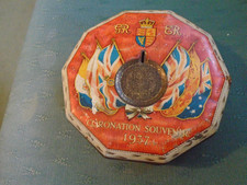 VINTAGE 1937 DATED TIN BY