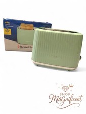 Russell Hobbs Eden Pistachio Green 2-Slice Toaster 800W RRP £50