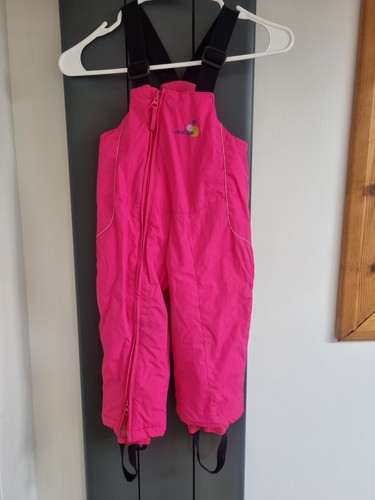 Girls padded snow dungarees - girls,
