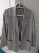 Bon Marche Women's Gey Jacket Size 16