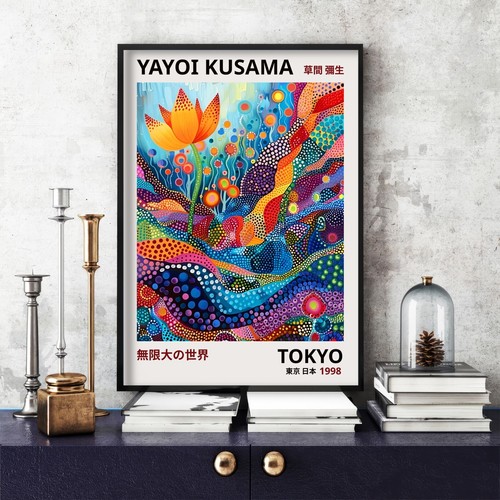 Yayoi kusama print - yayoi,