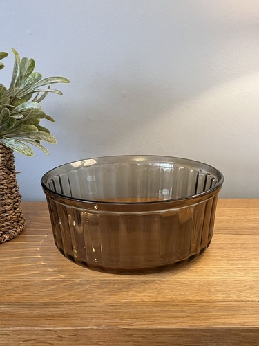 Vintage arcopal smokey - vintage, brown