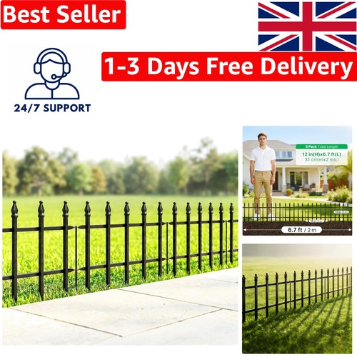Durable metal garden fencing - durable,