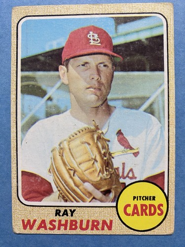 1968 topps ray washburn - 1968,