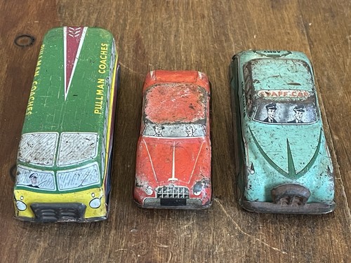 Vintage tin plate - plate,