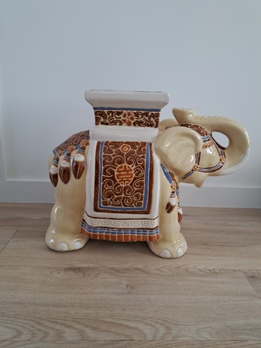 Large vintage ceramic - vintage, elephant