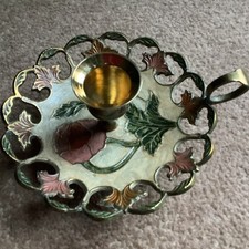 Vintage Brass Gold Chamber