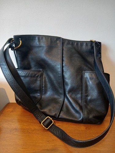 Fossil ladies black leather - ladies,