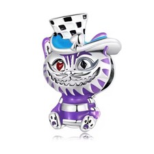 Cheshire Cat Charm Bracelet