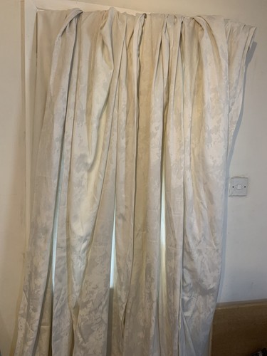 Pair large cream jacquard - large,