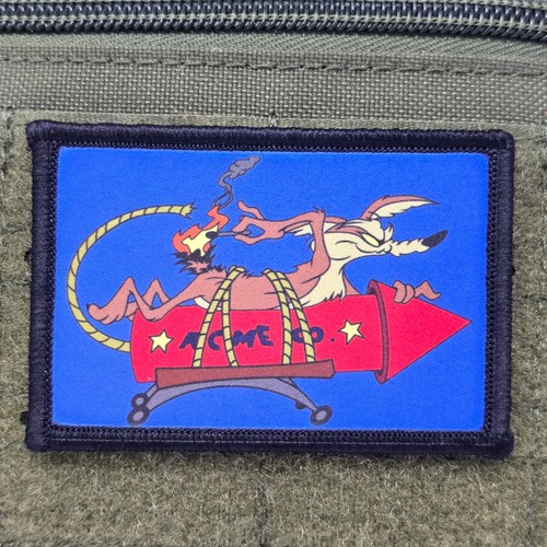 Wile coyote patch - e, moral