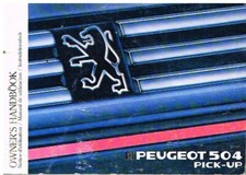 PEUGEOT 504 PICK-UP 1.6 1.8