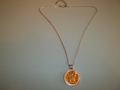 Three penny bit coin - three,