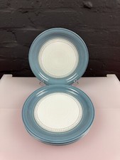 4 x Denby Castile Dessert / Salad Plates 23 cm Wide Last Set Available