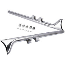 36" Exhaust Pipes for Harley Davidson Touring FLHT FLTR 1995-2016 Silver Chrome