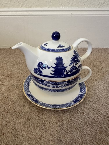 Ringtons willow pattern - willow,