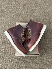 Red Wing Moc Toe Boots UK 8
