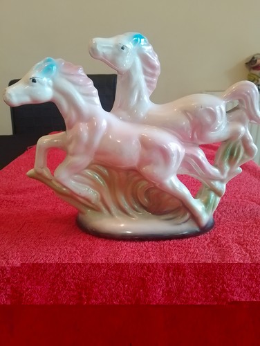 Two vintage horses - vintage,