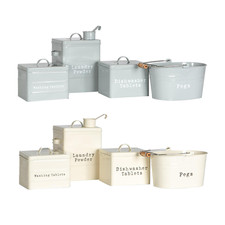 4 Piece Vintage Metal Utility